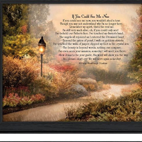 Set Of Two Celebration of Life Black Framed Wall Art