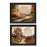 Set Of Two Celebration of Life Black Framed Wall Art