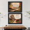 Set Of Two Celebration of Life Black Framed Wall Art