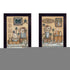 Set Of Two Where Family and Friends Gather II 1 Black Framed Print Wall Art