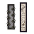 Set Of Two Come On In with Seven Peg Mug Rack 3 White Framed Print Kitchen Wall Art