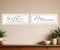 Set Of Two Gather Together 1 White Framed Print Wall Art