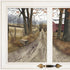 The Road Home 6 White Framed Print Wall Art