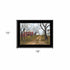 The Old Dirt Road 3 Black Framed Print Wall Art