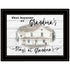 Stays At Grandmas Black Framed Print Wall Art
