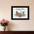 Country Chicks Rule 3 Black Framed Print Wall Art
