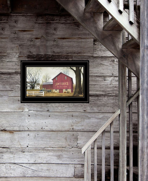 Antique Barn 3 Black Framed Print Wall Art