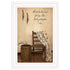 These Three Remain 1 White Framed Print Wall Art