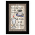 Everyday Starts with Coffee 2 Black Framed Print Wall Art