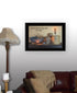 The Most Important Things Black Framed Print Wall Art