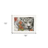 Tiger Lily 2 White Framed Print Wall Art