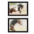 Set Of Two A Wild Kookie 3 Black Framed Print Wall Art