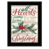 Home For Christmas 2 Black Framed Print Wall Art