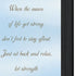 Strength 3 Black Framed Print Wall Art