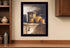 Crocks and Pumpkins 2 Black Framed Print Wall Art