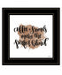 Coffee and Friends 2 White Framed Print Wall Art