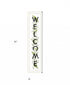 Welcome Sign II 4 White Framed Print Wall Art