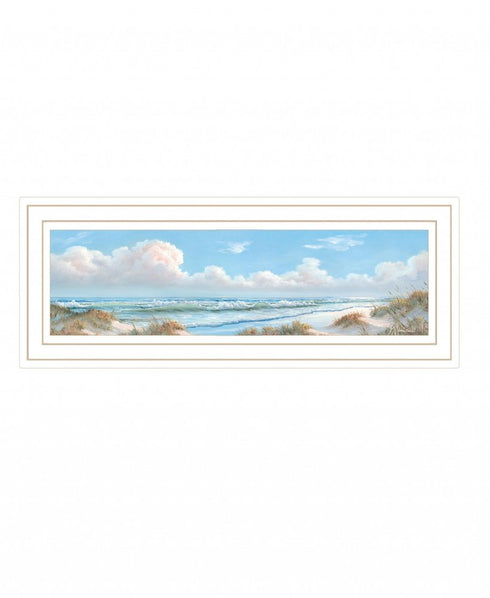 Seascape I 1 White Framed Print Wall Art