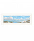 Seascape I 1 White Framed Print Wall Art