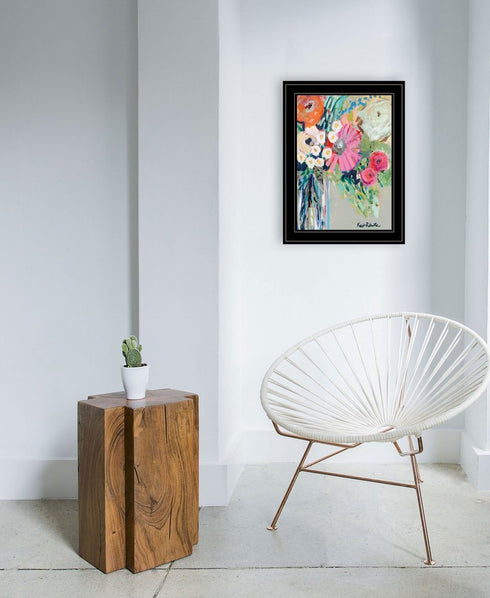 From Mrs Hazels Garden 2 Black Framed Print Wall Art