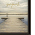 Set Of Two Lake Side Reprieve 1 Black Framed Print Wall Art