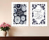 Set Of Two The Secret Beauty White Framed Print Wall Art