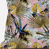 20” Gold Pink Tropical Suede Throw Pillow