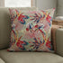 18” Red Gold Tropical Suede Throw Pillow