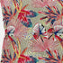 18” Red Gold Tropical Suede Throw Pillow