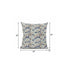 18" Light Blue Indigo Roses Suede Throw Pillow