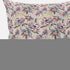 20" Pink Yellow Roses Suede Throw Pillow