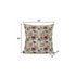20” Red Yellow Roses Suede Throw Pillow