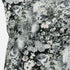16" Gray White Springtime Suede Throw Pillow