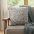 20" Orange Lavender Tropics Suede Throw Pillow