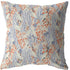 20" Orange Lavender Tropics Suede Throw Pillow