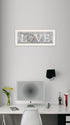 Love Do Everything in Love 2 White Framed Print Wall Art
