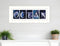 Ocean 1 White Framed Print Wall Art