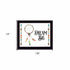 Dream Big 1 Black Framed Print Wall Art