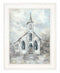 Faith 3 White Framed Print Wall Art