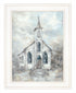 Faith 3 White Framed Print Wall Art