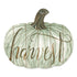 15" X 17" Brown And Green Harvest Hanging Dimensional Sculpture