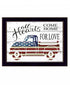 All Hearts Come Home for Love Truck 3 Black Framed Print Wall Art