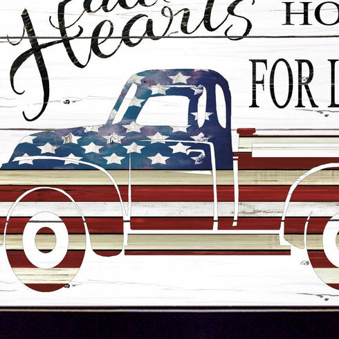 All Hearts Come Home for Love Truck 3 Black Framed Print Wall Art
