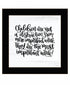 The Most Important Work 3 Black Framed Print Wall Art