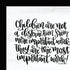 The Most Important Work 3 Black Framed Print Wall Art