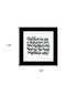 The Most Important Work 3 Black Framed Print Wall Art