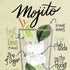 Mojito 1 Black Framed Print Wall Art