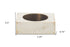 4" Wide Pillar Tabletop Pillar Candle Holder