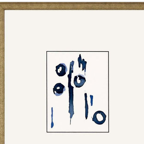 Set Of Three Mayhem I Gold Framed Print Wall Art