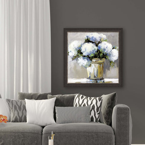 First Sunday Brown Framed Print Wall Art